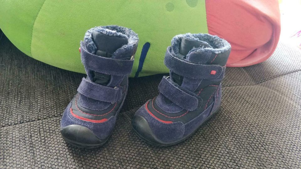 Elefanten Lauflerner Stiefel Gr. 20 mit Warmfutter in Halle