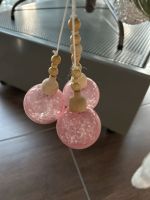 15 rosa Glaskugeln mit Glitzer Weihnachten Bayern - Gaimersheim Vorschau