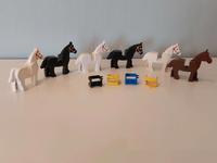 Lego Pferde, 6 Stück, alt, 4 x Sattel, Kopf beweglich Schleswig-Holstein - Trittau Vorschau
