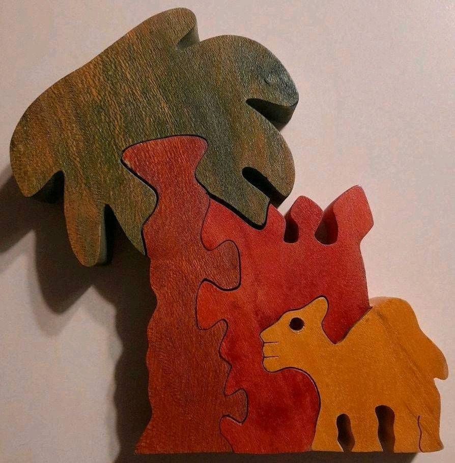 Souvenir aus Ägypten☆"Holzpuzzle"☆4teilig☆Neu❗ in Worbis