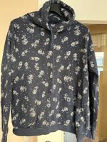 Gina Hoodie - Sweatshirt mit großem Kragen - Gr. 42 - blau Bayern - Goldbach Vorschau