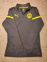 BVB Trainingspulli Zipper Borussia Dortmund Puma Gr S Anthrazit Harburg - Hamburg Marmstorf Vorschau
