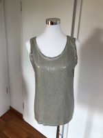 Laura di Sarpi Shirt Top oliv Pailettenshirt Gr.L 36-40 Kr. München - Oberschleißheim Vorschau