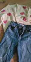 Jeans zara und strickjacke gr s  sehr schick Brandenburg - Velten Vorschau