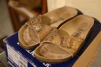 Birkenstock Madrid metallic stone copper in Gr. 39 Rheinland-Pfalz - Pfaffen-Schwabenheim Vorschau