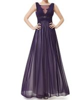 Abendkleid ~ Kleid Ballkleid mit Spitze violett 34 neu Niedersachsen - Osnabrück Vorschau