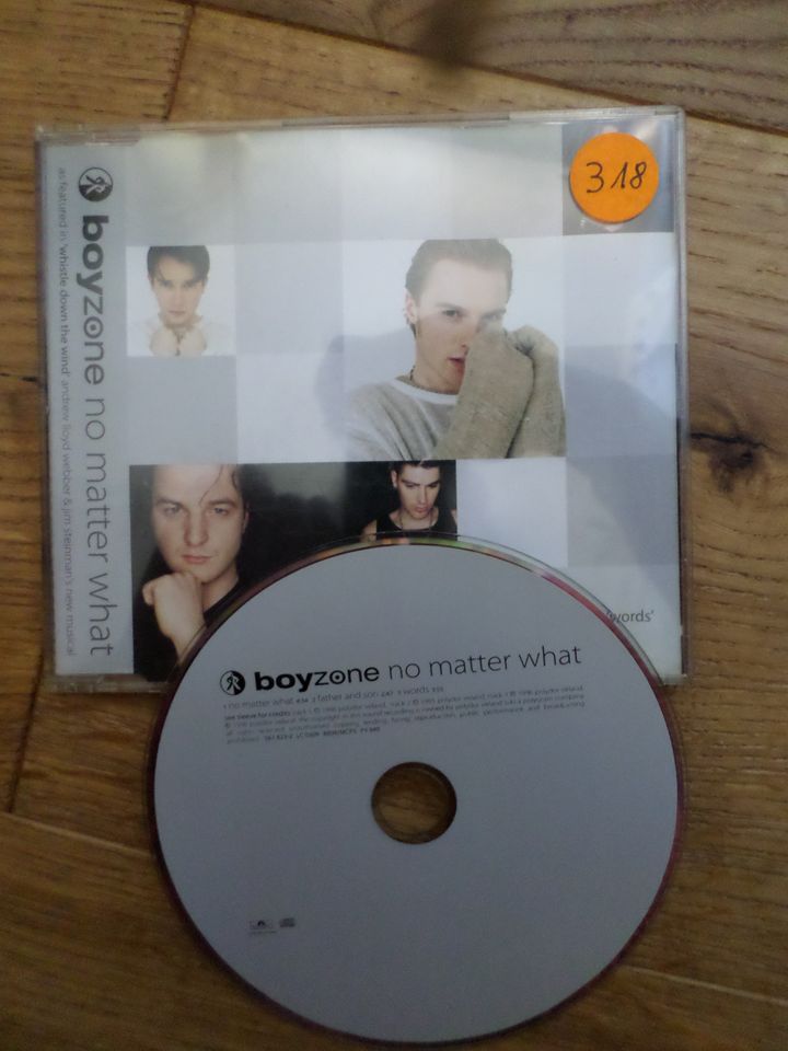 CDs verschiedene Boy Group (Alben & Singles Five boyzone etc in Murrhardt