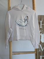 ❤️‍Zara Crop Fit Schwanen Print Hoodie Glitzer Details Gr. 164❤️‍ Bayern - Kolbermoor Vorschau