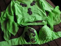4 Teiliges in Neon Grün , Orientalische Kostüm Niedersachsen - Hatten Vorschau