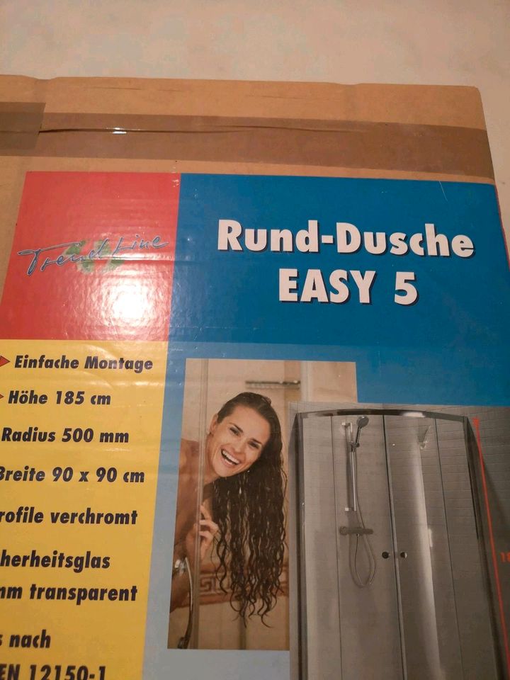 "Neu" Runddusche Sicherheitsglas Original verpackt in Dielheim