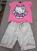 3 SET Sommer kurze Hose Shorts Bermuda H&M 122 Shirts Hello Kitty Brandenburg - Liebenwalde Vorschau