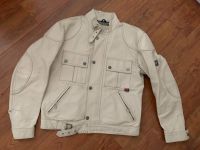 BELSTAFF LEDER JACKE COUGAR WEISS CREME M 48 RETRO VINTAGE Hessen - Darmstadt Vorschau