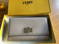 FENDI continental peekaboo wallet, greige/bordeaux, ungetragen Nürnberg (Mittelfr) - Mitte Vorschau