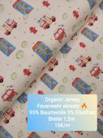 Organic Bio  Jersey Feuerwehr neu Handmade stoff Nähen Jungs Aachen - Aachen-Mitte Vorschau