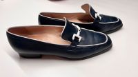 Betty Barclay Pumps Halbschuhe Gr. 39,5 6,5 Blau/weiß Leder Münster (Westfalen) - Centrum Vorschau