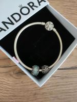 Pandora Schneeflocken Armband plus Charms Größe 19 Brandenburg - Calau Vorschau