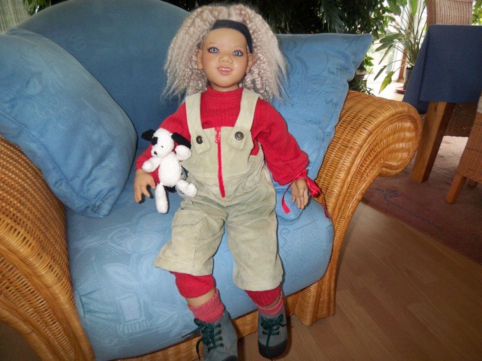 Annette Himstedt - Sammler Puppe - Georgi II - Puppen Kinder 1999 in Neunkirchen