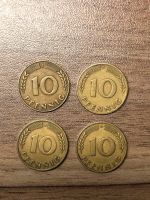 4x 10 Pfennig 1949 Bank Deutscher Länder Bayern - Falkenberg Vorschau
