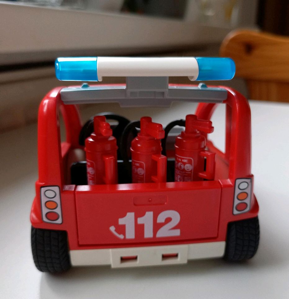 Brandmeisterfahrzeug, Playmobil 3177, Rarität.  mit Zubehör. in Berlin