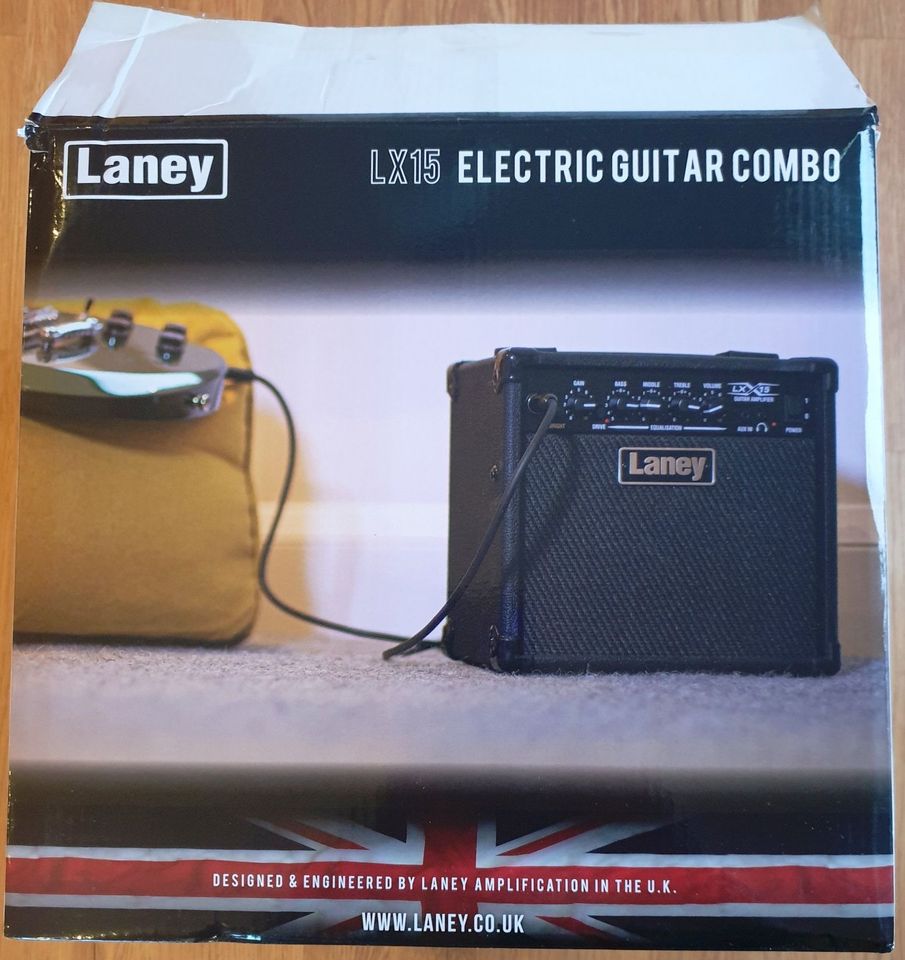 LANEY LX 15 · E-Gitarren Combo · NEUWERTIG · Soundmonster · in Westerkappeln