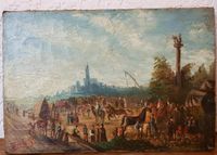 Gemälde Stadtansicht Budapest um 1800 pferdemarkt Brandenburg - Kyritz Vorschau