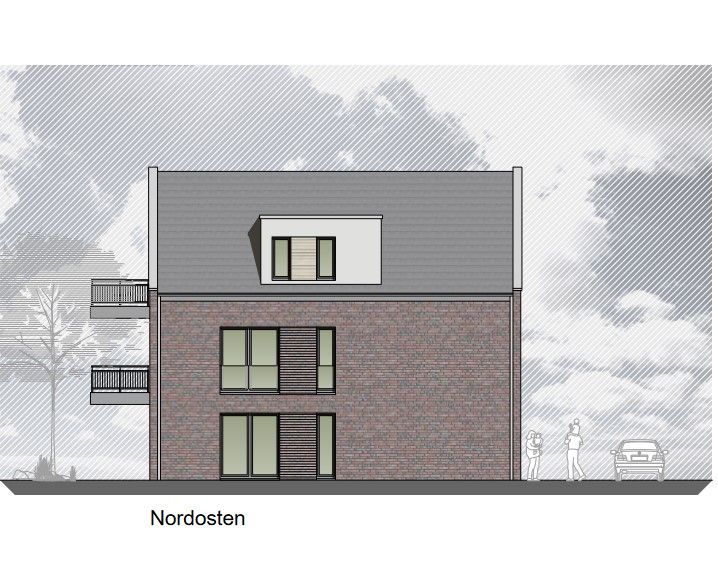 Neubau-Eigentumswohnung nach KfW 40+ mit Wallbox (Wohnung Nr. 6) in Westerstede