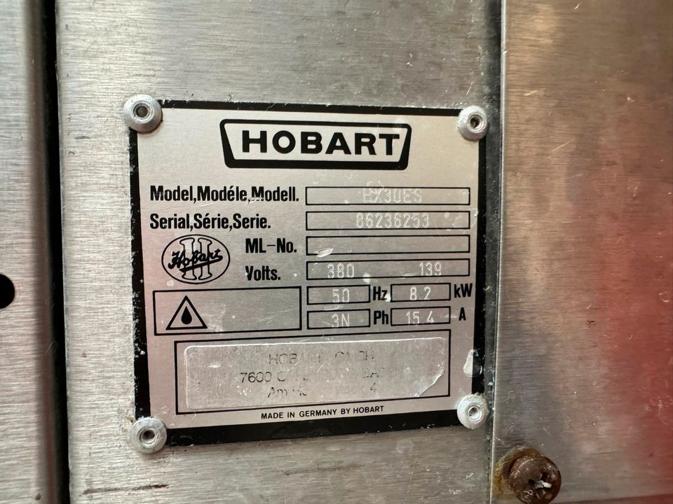 Hobart HX30ES Haubenspülmaschine Geschirrspüler in Alfter