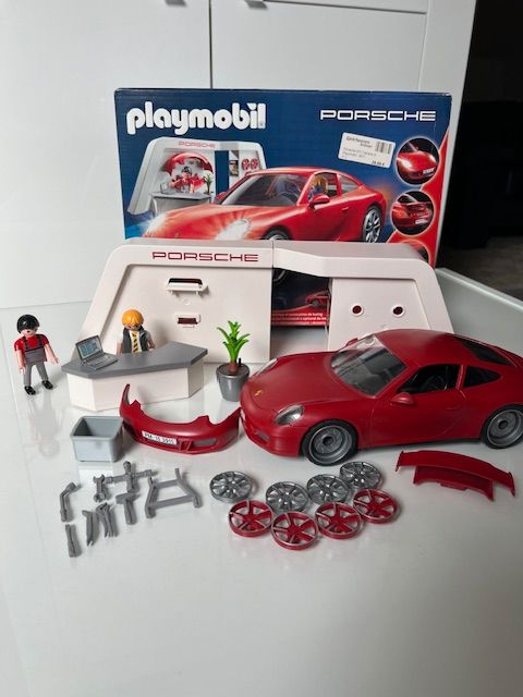 Playmobil 3911 Porsche 911 Carrera S rot mit Lichtmodul, Tuning in Dorsheim