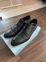 Manfeld Herren Schwarze Business Schuhe Gr. 44 Stiefel Oxford Brandenburg - Zossen-Wünsdorf Vorschau