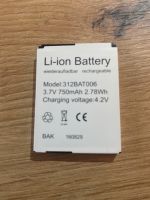 Original Akku Li-ion Battery FritzFon C5 Model 312BAT006 Nordrhein-Westfalen - Hemer Vorschau