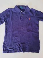 Lila aubergine Polo Ralph Lauren lange Ärmel Longsleeve Gr 5/ 110 Sachsen-Anhalt - Magdeburg Vorschau