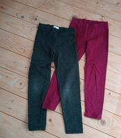 Leggings pocopiano grau Beere 122 schmaler Schnitt Niedersachsen - Gifhorn Vorschau