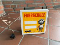 Fahrschule Leuchtreklame Werbung Schild alt Lichtkasten Niedersachsen - Loxstedt Vorschau