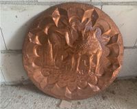 Kupfer-Bild Relief rund 50 cm Afrika Ägypten Kamel 70-er Vintage Bayern - Landshut Vorschau