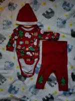 Baby Weihnachtsset Body Hose Mütze H&M 50 Newborn Rheinland-Pfalz - Bad Kreuznach Vorschau