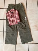 Set 2 Teile Hose Jeans Kaki Hemd kariert Outfit Gr. 110/116 Sachsen - Bernsbach  Vorschau