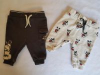 Disney Baby Hose Jogginghose Gr. 56 62 schwarz beige mickey Bayern - Friedberg Vorschau