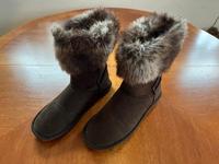 Gr. 41 | ungetragene Winter Boots Schuhe Stiefel mit Fellmaterial Bayern - Trostberg Vorschau