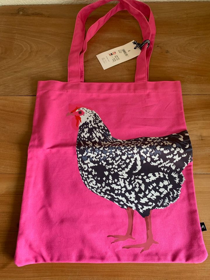 Joules Tasche „Huhn“, pink, wunderschön in Waldmohr