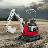 TAKEUCHI TB 210 Minibagger Hybrid bis 1,3 t mit Tieflöffel mieten Dresden - Innere Altstadt Vorschau