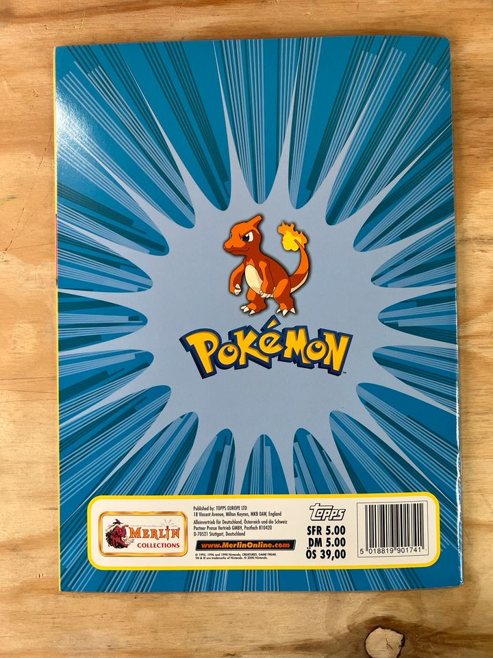 Pokémon Sticker Album Panini Serie 2 in Oedheim