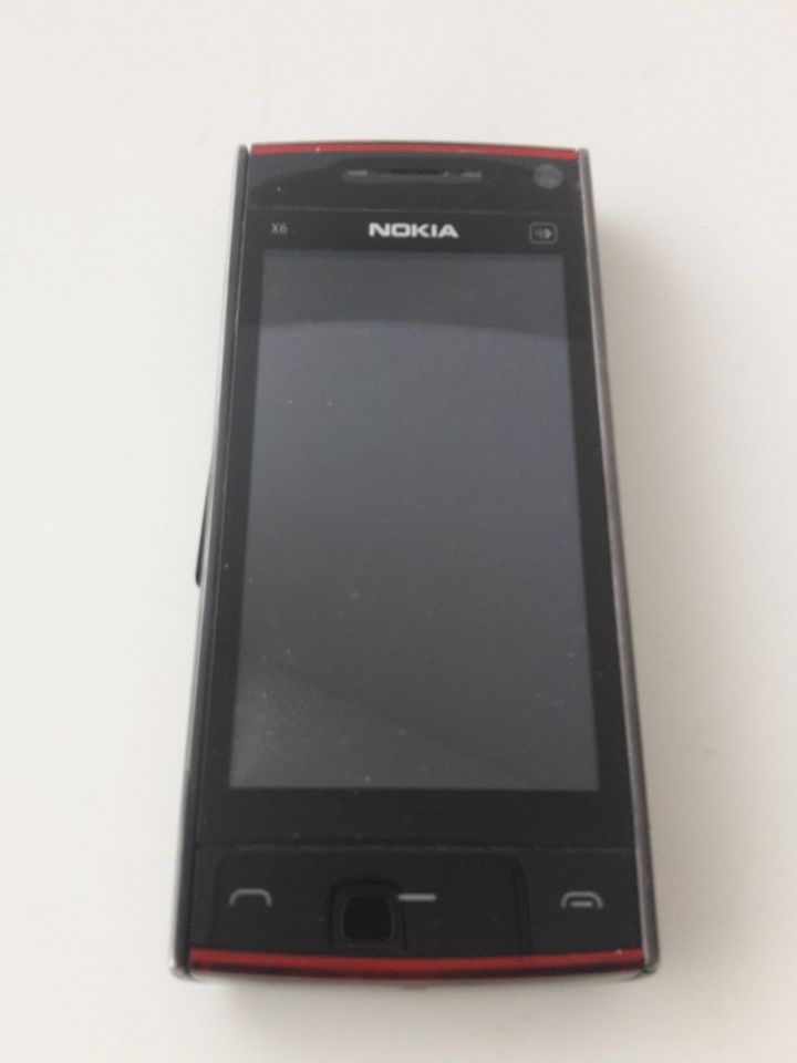 NOKIA X6  00 16 GB  NAVI - schwarz, in der OVP in Ratingen