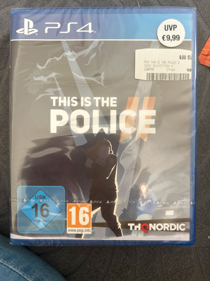 PS4 Spiel this is Police in Zella-Mehlis