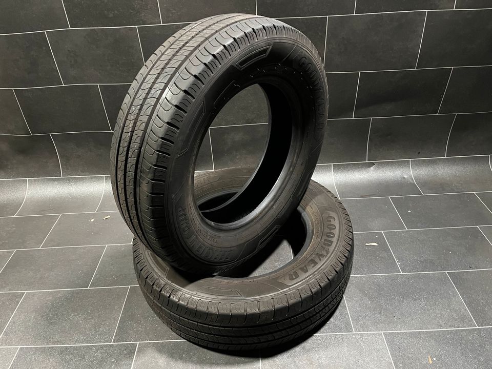 2x 195/75 R16C 107/105R Sommerreifen GoodYear Efficient Grip 6-7m in Mücke