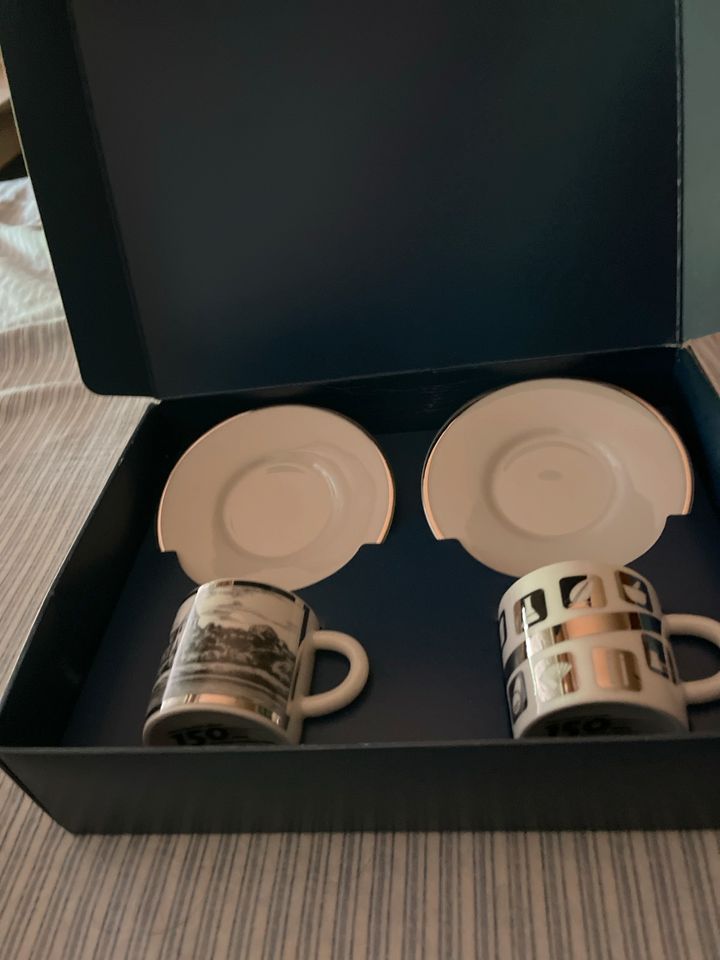 Höchster Porzellan  Geschenk Karton 2 Espresso Tassen in Meerbusch