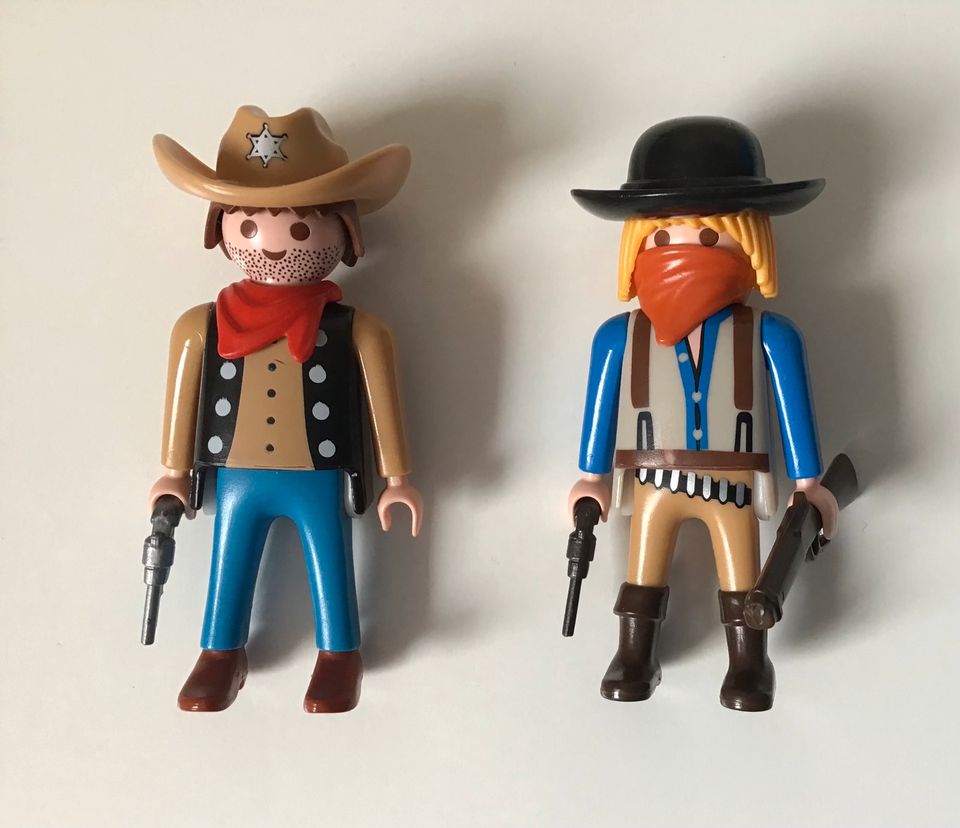 Playmobil Sheriff und Bandit in Weißenborn Erzgebirge