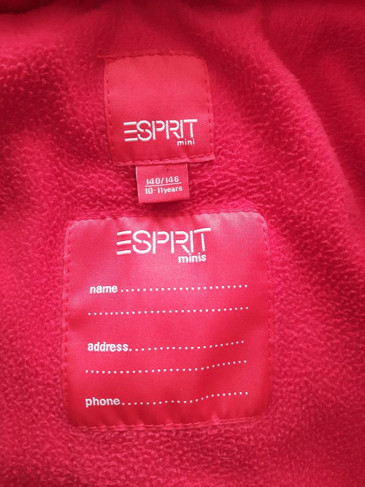 ESPRIT Super warme Winterjacke Anorak Gr. 140 146 in Klingenthal