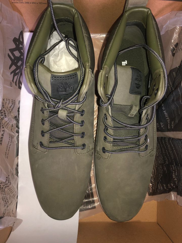 Timberland Herren Schuhe Killington Leder Nubuck Chukka Grün 44 in Berlin