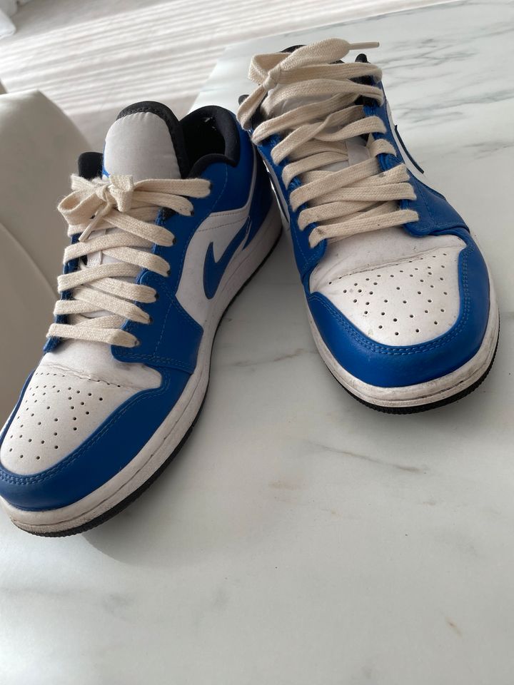 Nike Air Jordan 1 low Größe 41 TOP Blue Marina in Herne