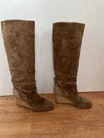 Wildlederstiefel von Chloe Nordrhein-Westfalen - Siegburg Vorschau